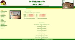 Desktop Screenshot of dierenpension-hetloo.nl